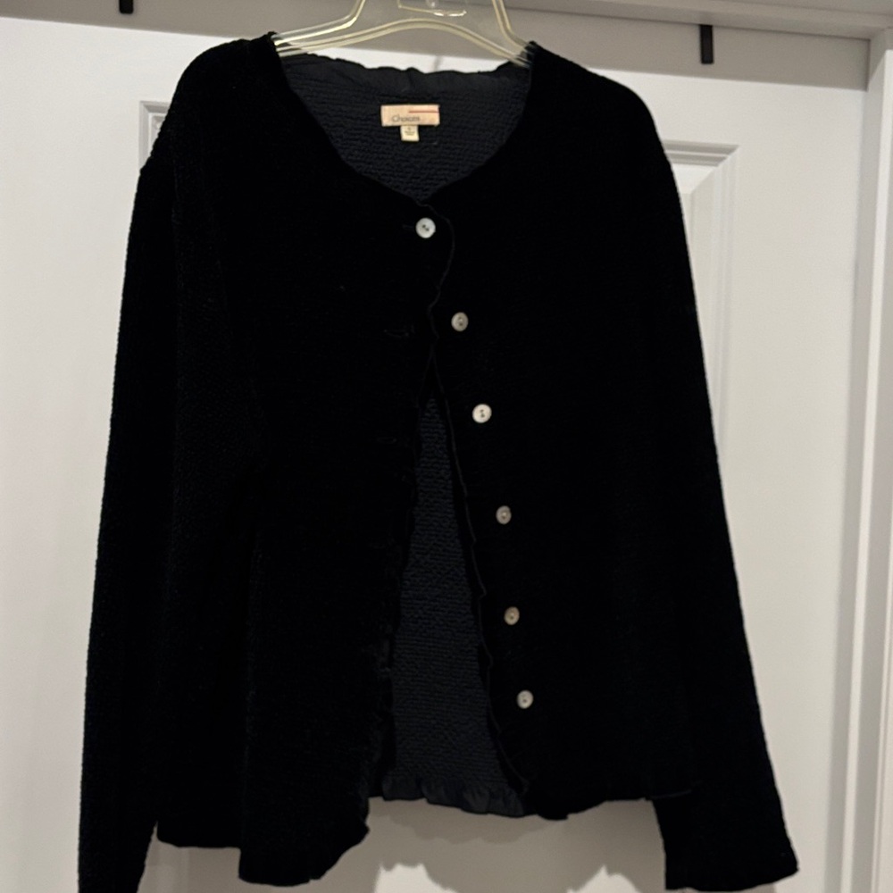 Coldwater Creek Black Women's Cardigan